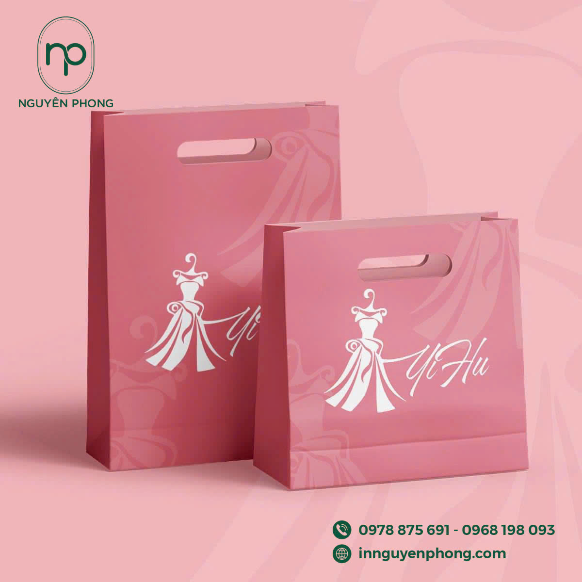 In túi giấy đựng quà đủ các kích thước, chất liệu khác nhau 